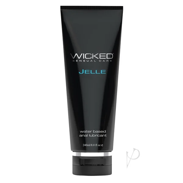 Wicked Jelle Water Based Anal Lubricant 8oz