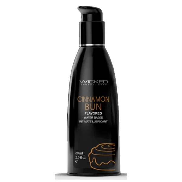Wicked Sensual Wicked Water Based Cinnamon Bun Flavoured Lubricant