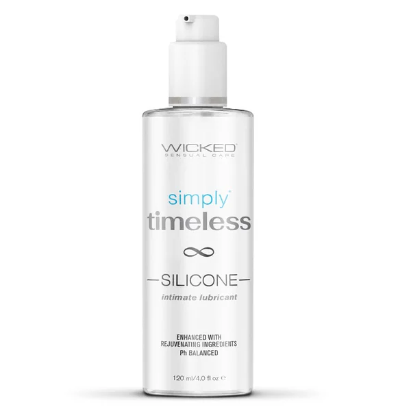 Wicked Simply Timeless Propylene Glycol And Glycerin-Free Silicone Lubricant