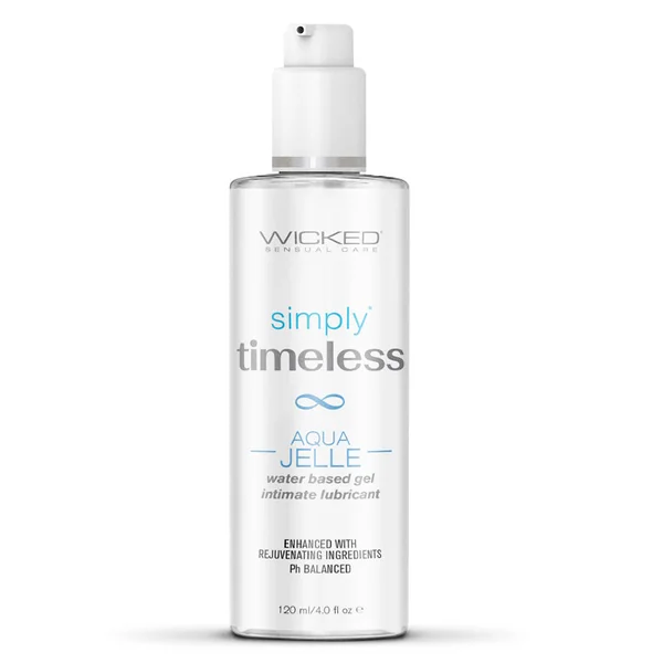 Wicked Simply Timeless Propylene Glycol And Glycerin-Free Water Based Gel Lubricant