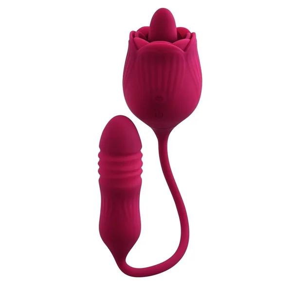 Wild Rose Rechargeable Silicone Clitoral Stimulator
