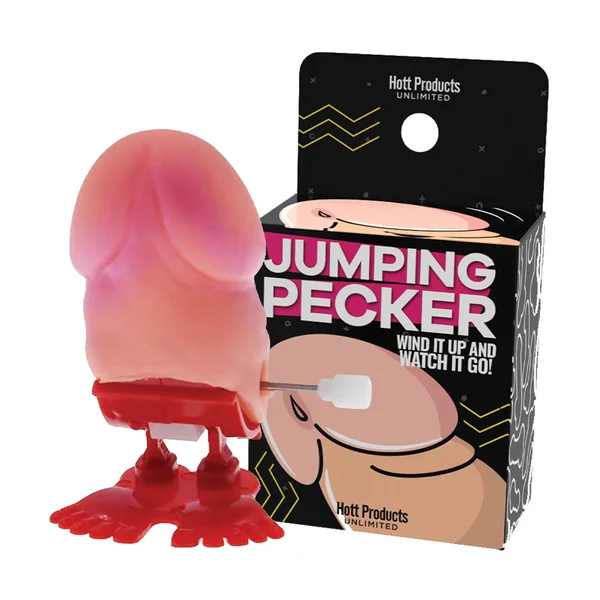 Wind Up Jumping Pecker Toy