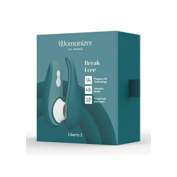 Womanizer Liberty 2 Rechargeable Silicone Clitoral Stimulator – Dark