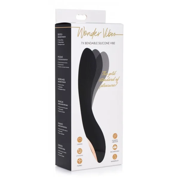 WONDER VIBES 7X BENDABLE SILICONE VIBE