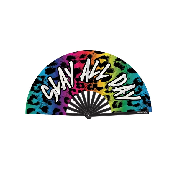 Wood Rocket Slay All Day Fan - Multi-Color