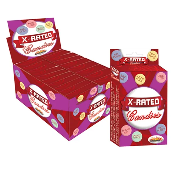 X Rated Candy With Assorted Sayings