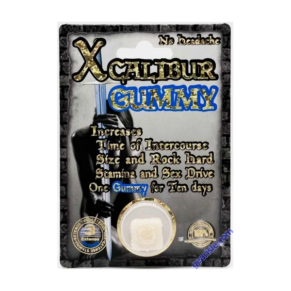 Xcalibur Gummy Male Enhancement 10 Days