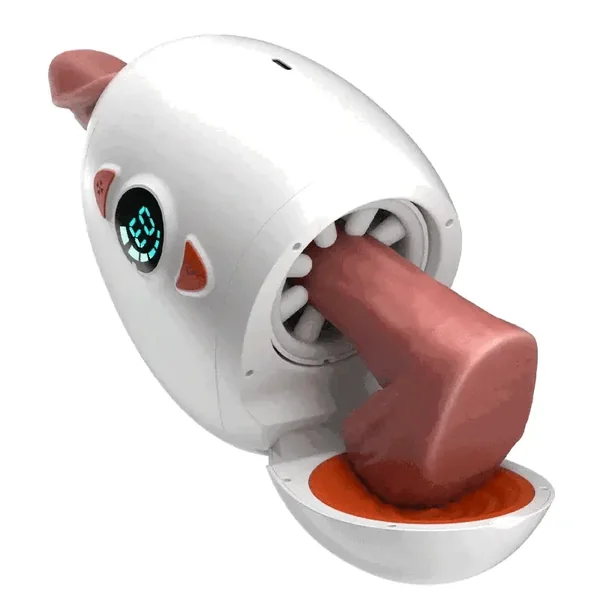 XR3 Egg Masturbator with 10-Speed Rotation and Testicle Massage