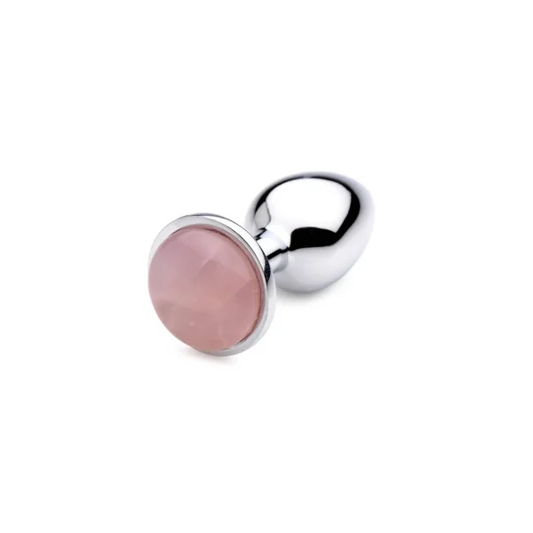 XR Brands - Booty Sparks - Rose Quartz Butt Plug - Small