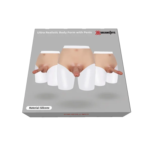XX-DREAMSTOYS Ultra Realistic Penis Form Small - Ivory