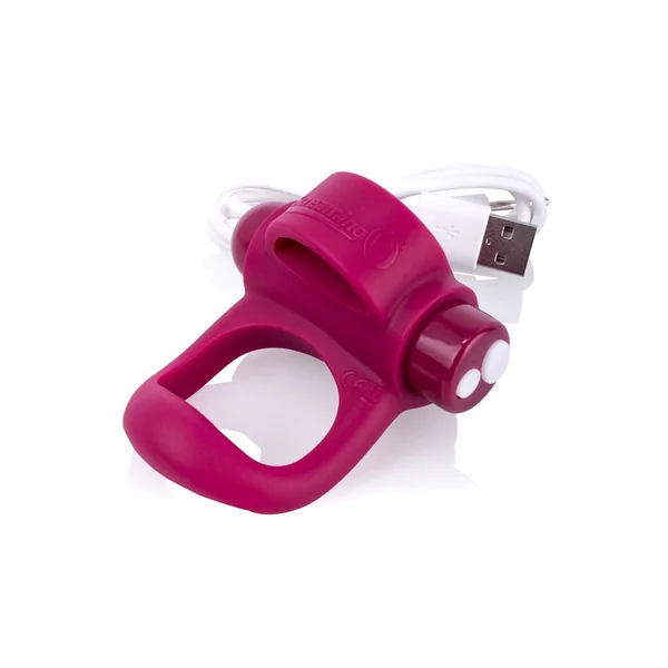 You-Turn Rechargeable Plus Silicone Ring – Merlot