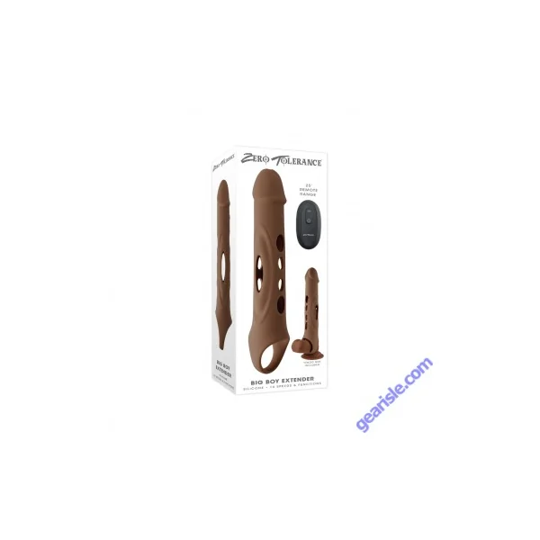 Zero Tolerance Big Boy Remote Control Penis Extender Dark 10 Speeds
