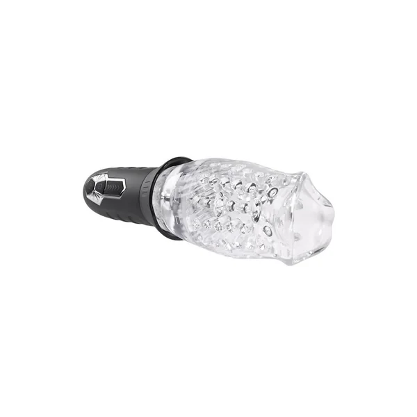 Zero Tolerance Cyclone Rechargeable Stroker – Clear/Black