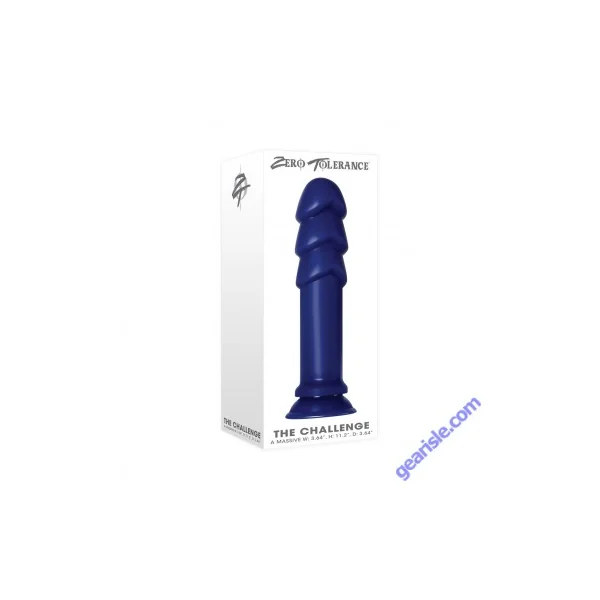 Zero Tolerance The Challenge Butt Plug Suction Cup Waterproof
