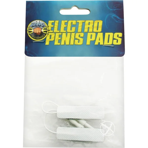 Zeus Electrosex Stim Adhesive Penis Pads 2pk