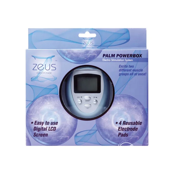 Zeus Palm Size Electrosex Power Box Estim System 6 Modes