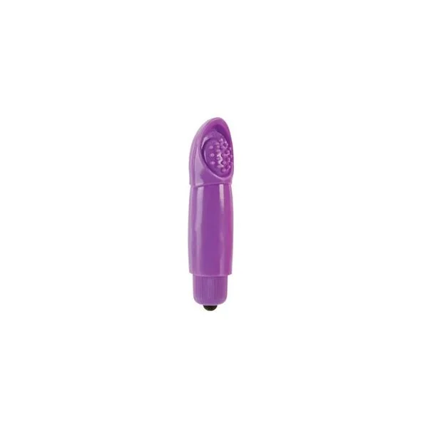 Zingers Nubby Sleeve Purple Vibrator