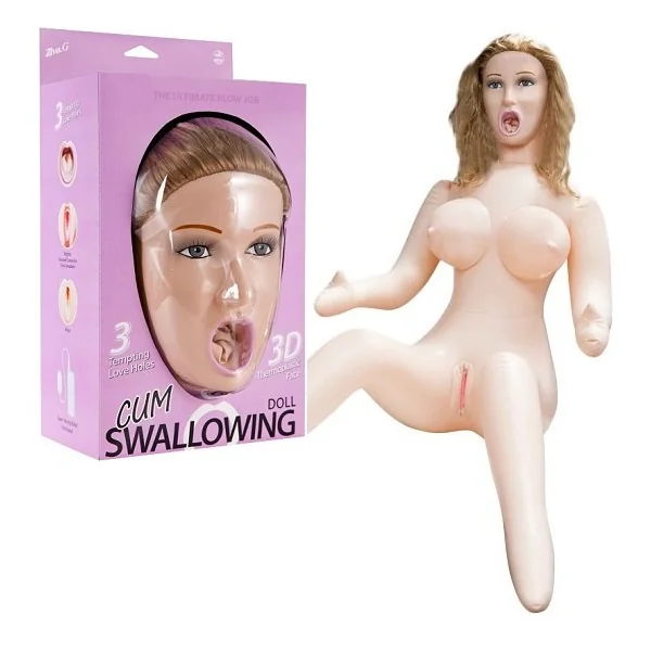 Ziva G Cum Swallowing Inflatable Love Doll