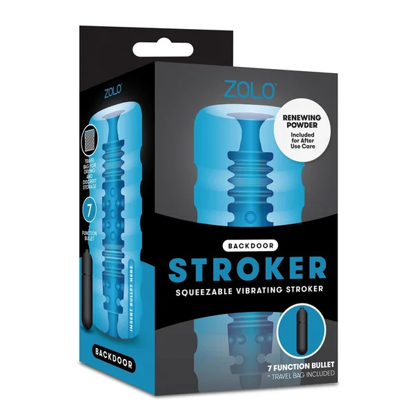 Zolo Backdoor Squeezable Vibe Stroker