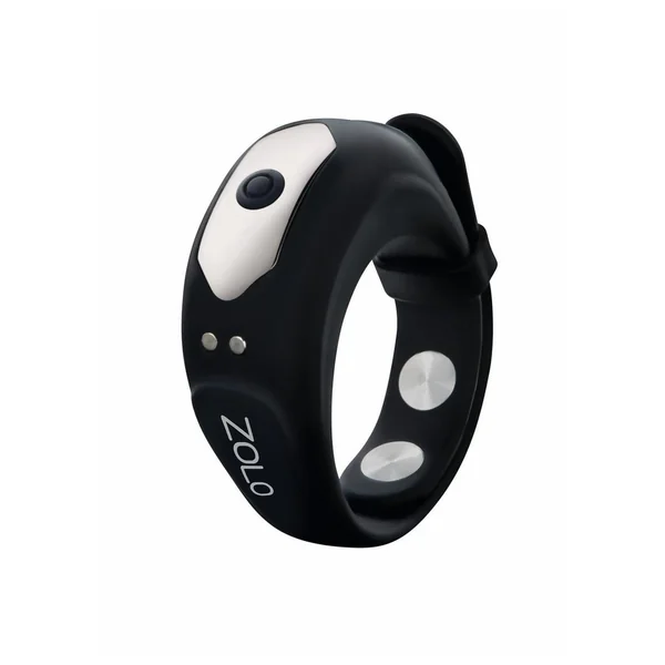 Zolo Fit Rite Adjustable Vibrating Silicone Rechargeable Cock Ring With Snaps