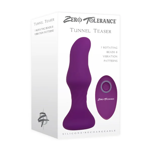 Zt Tunnel Teaser Rechargeable Silicone - Purple
